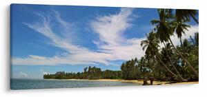 Obraz pláže (120x50 cm)