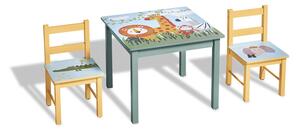 Livarno home Detský stôl s 2 stoličkami (100367730)