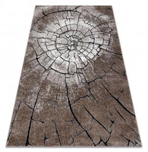 Koberec COZY 8875 Wood hnedý