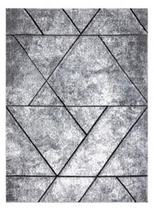 Koberec COZY 8872 Wall geometric sivý/nebeský