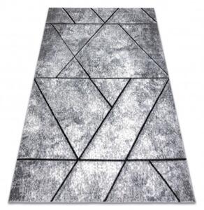 Koberec COZY 8872 Wall geometric sivý/nebeský