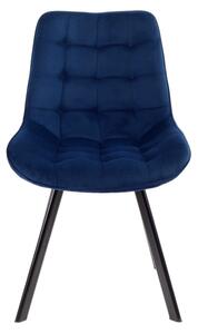 Jedálenská stolička MINERVA I modrá