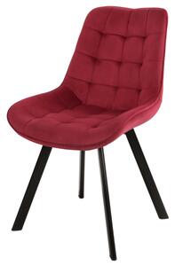 Jedálenská stolička MINERVA I červená