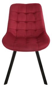 Jedálenská stolička MINERVA I červená