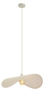 Moderná závesná lampa béžová 65cm - Hat
