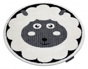 Koberec JOY Sheep krém / čierny