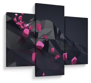 Obraz 3D abstrakcie (90x60 cm)