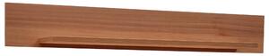 NÁSTENNÁ POLICA, jadrový buk, 160/25/21,6 cm Voleo - Regály