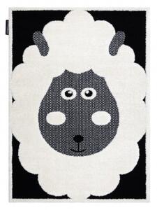 Koberec JOY Sheep krém / čierny