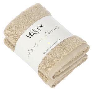 SADA UTERÁKOV PRE HOSTÍ, 30/50 cm, svetlohnedá Vossen - Kúpeľňový textil