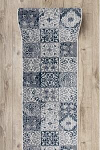 Behúň HEOS 78586 krém / nebeský PATCHWORK, lisabonský obklad