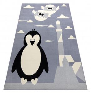 Koberec BCF FLASH Penguin 3997 - tučniak sivý
