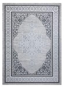 Koberec GLOSS 8490 52 Ornament - slonia kosť, sivý