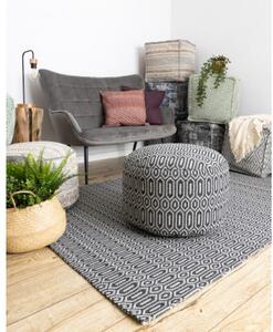 Koberec EKO SIZAL BOHO Casa 22075 čierny / sivý