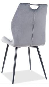 Jedálenska stolička ARCO - sivá