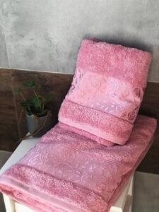 Bambusový uterák - osuška Ružová Uteraky rozmer: Osuška 70x140 cm