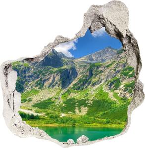 Samolepiaca diera na stenu nálepka Jazero v horách