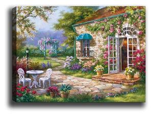 Wallity Obraz na plátne Dream garden 50x70 cm