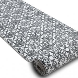 Behúň ARGENT kvety - W4949 biely / sivý