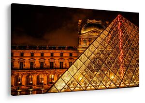 Obraz Louvre v Paríži (90x60 cm)
