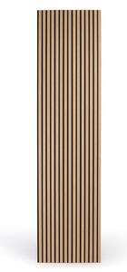 Drevený akustický panel, 2400 x 600 mm, B2BP004, dub