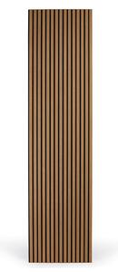 Drevený akustický panel, 2400 x 600 mm, B2BP012, dub koňakový