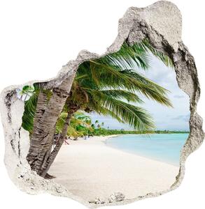 Diera 3D fototapety nálepka Tropické pláže
