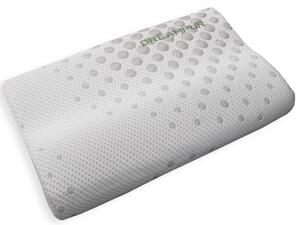 DREAMPUR Anatomický vankúš z latexovej peny DREAMPUR® grey dots profilovaný - 30x50 cm