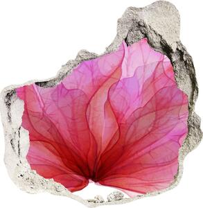 Samolepiaca diera na stenu Ružový kvet nd-p-98648030