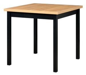 Jedálenský stôl MAXIM 9 dub/čierna