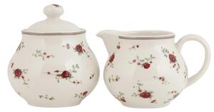 Cukornička a mliekovka La Petite Rose - pr 11 cm - Clayre & Eef