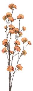 Vetvička čerešňa s oranžovou kvetmi Cherry Blossom - 15*15*115 cm - Clayre & Eef