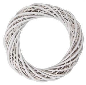 Prírodný biely ratanový veniec Rattan M - Ø 40*7 cm - Clayre & Eef
