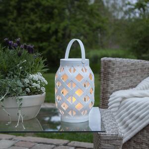 LED lampáš Flame White 23 cm