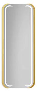 Zrkadlo Mezos Gold LED 55 x 120 cm