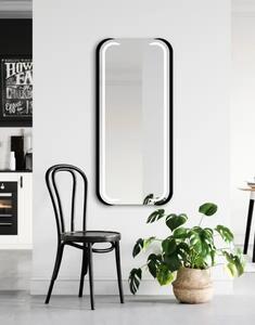 Zrkadlo Mezos Black LED 55 x 140 cm