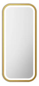 Zrkadlo Mirel Gold LED 90 x 120 cm