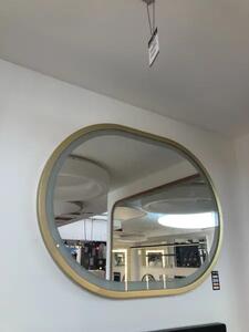 Zrkadlo Zeta Gold LED 60 x 80 cm