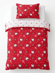 Sinsay - Vianočná posteľná súprava Hello Kitty - červená
