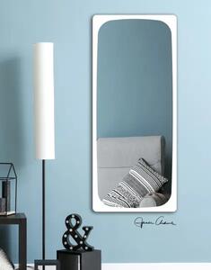 Zrkadlo Ferolini biele 60 x 140 cm