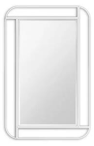 Zrkadlo Noris biele 84 x 144 cm