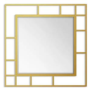 Zrkadlo Famio Gold 95 x 95 cm