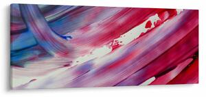 Obraz - ružovo modrej farby (120x50 cm)