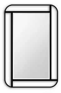 Zrkadlo Noris Black 72 x 112 cm