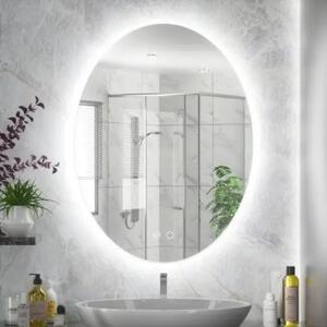 Zrkadlo Puro Oval LED 75 x 120 cm