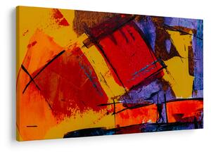 Obraz abstrakcie (90x60 cm)