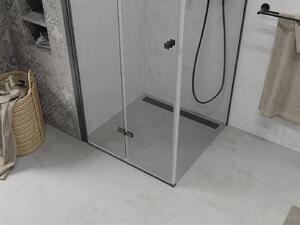 Mexen LIMA sprchovací kút 90x90cm, číre sklo, čierny rám, 856-090-090-70-00
