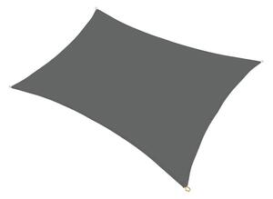 Stínící plachta ZAGIEL 3x4m šedá