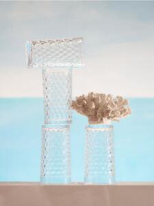 Sinsay - Súprava pohárov s reliéfnym vzorom 4 pack - clear