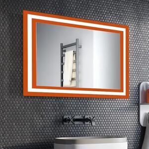 Zrkadlo Moderno LED Orange 80 x 60 cm